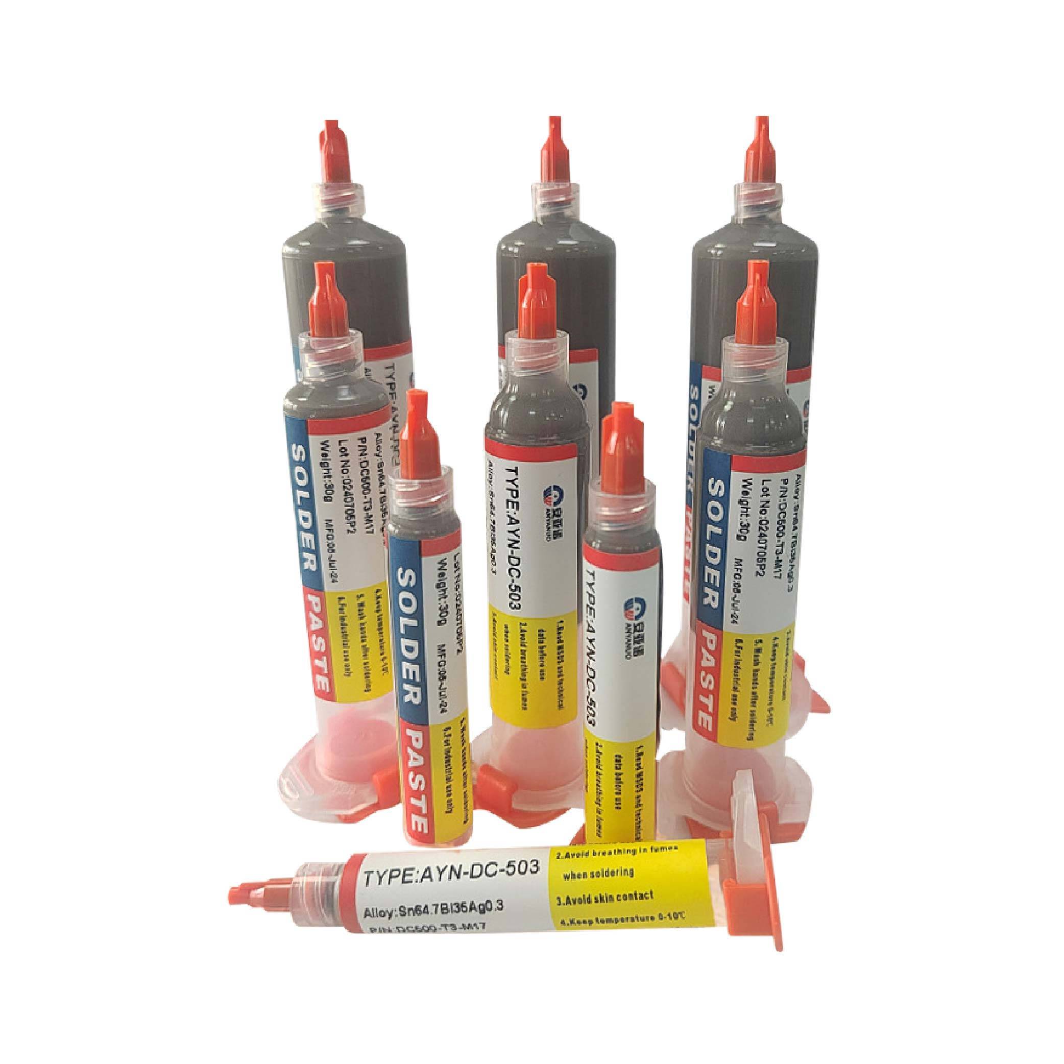 LED專用焊錫膏｜3cc-30cc