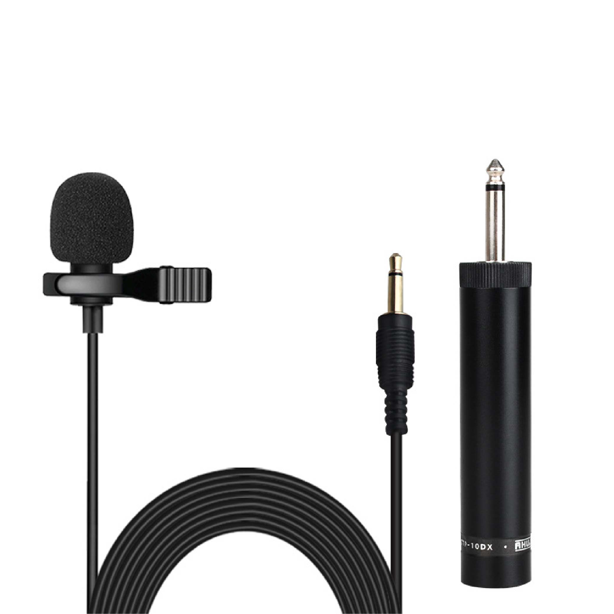 兩用3.5mm轉6.5mm 領夾式麥克風｜SY-657｜即插即用/適用直播上客會議等各種場合